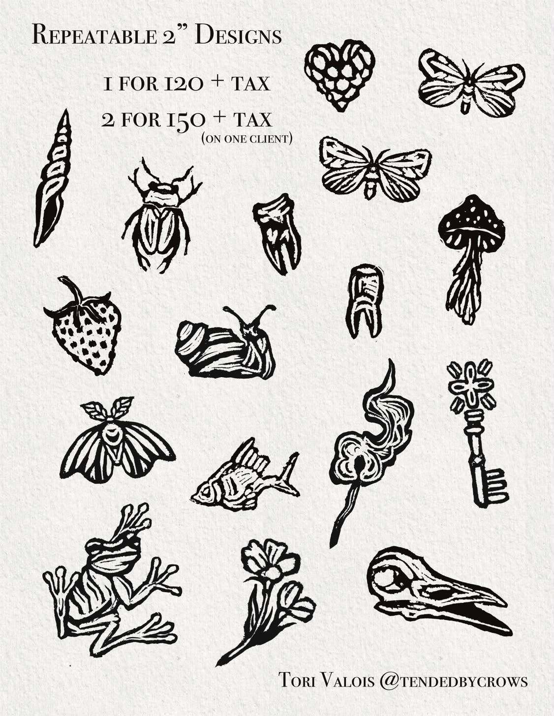 The deposit for Woodcut style Flash | Tori (@tendedbycrows)| Repeatable
