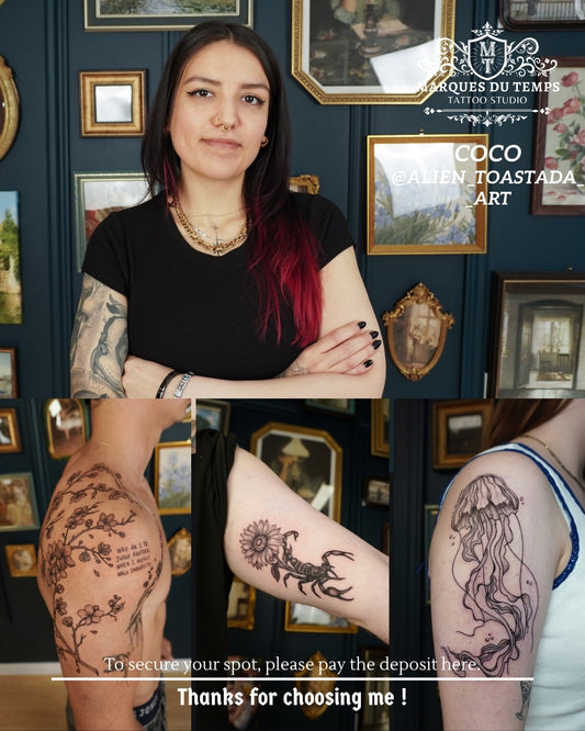 Booking Deposit for Alien_toastada_art