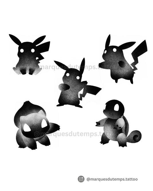 Pokemon Theme Tattoo Deposit – Book Anime Flash Art with Louie. Tattoos